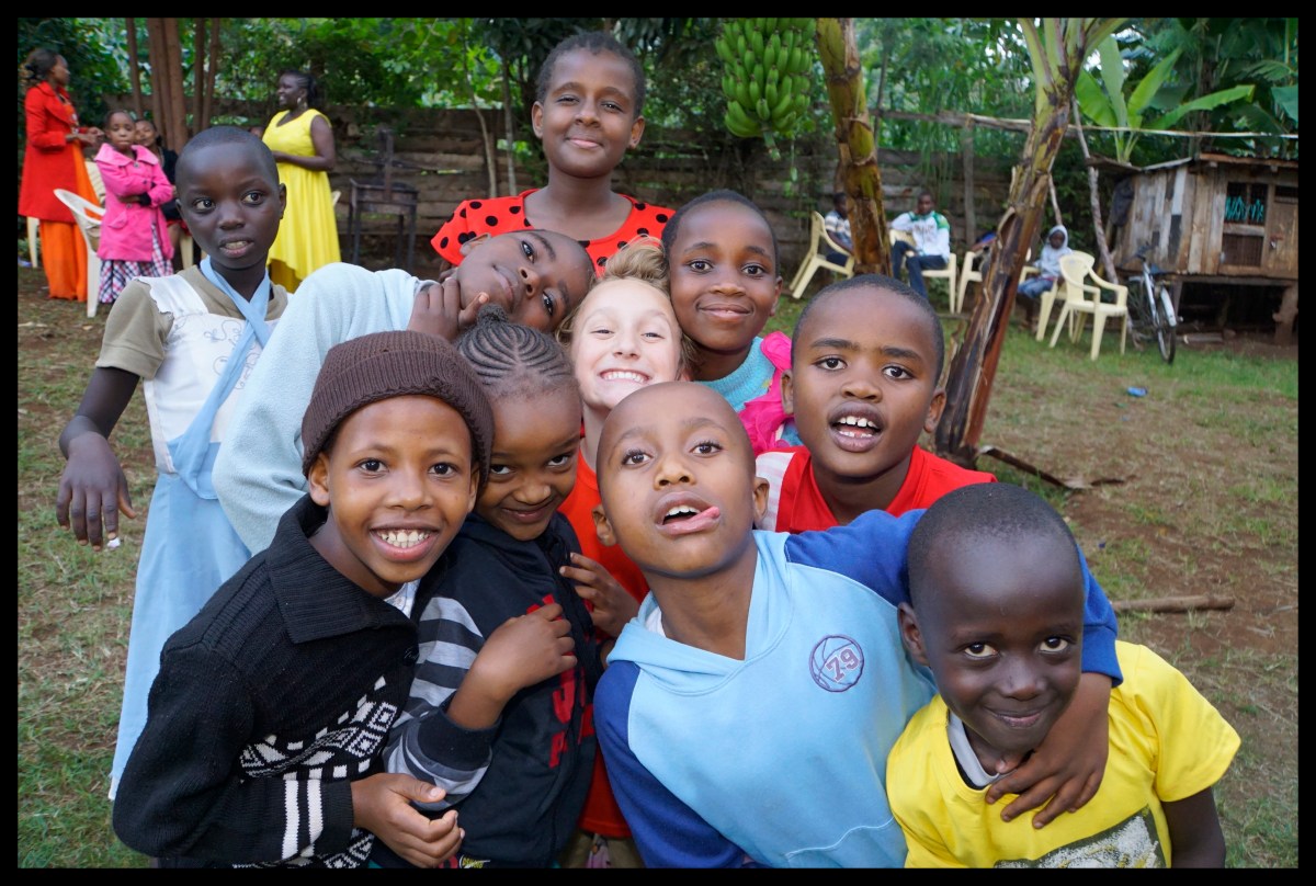 Making Friends at a Kikuyu Wedding