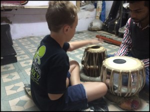 Jammin' on the tablas!