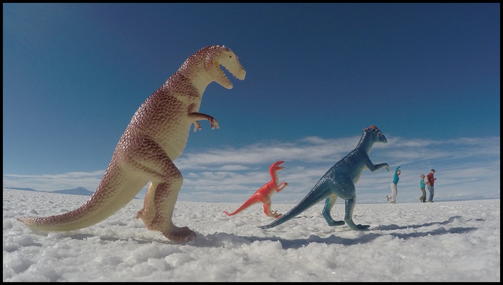 Dinosaur attack! HELP!