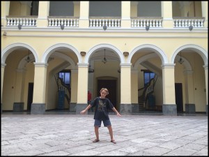 At the Museum of Honduran Identity