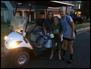 Golf-Carting with Lexi and Kayli