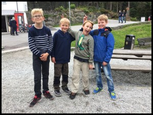 Goofin with new friends