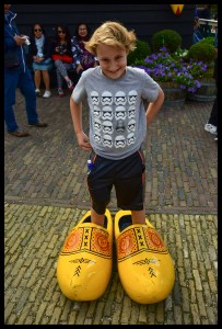 They have huge feet in the Netherlands!