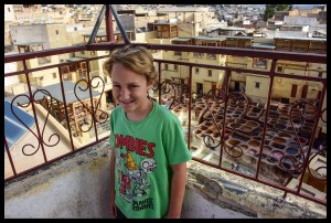 Overlooking the Tannery. It stank!